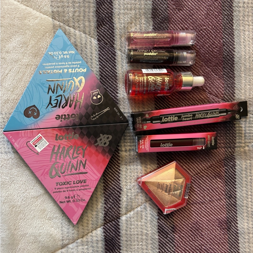 Lottie London Harley Quinn Makeup 8 pc Set